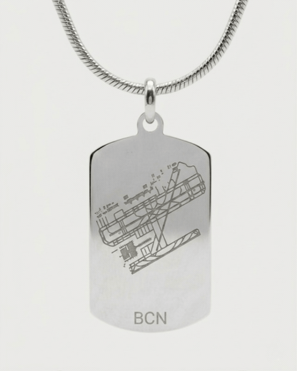 Customizable Airport and Ground Staff Necklace