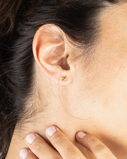 MINI AIRCRAFT EARRINGS