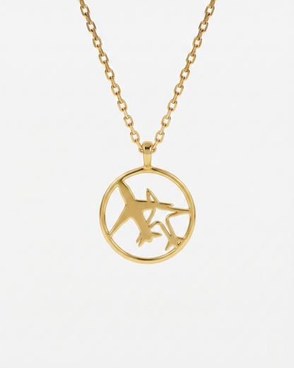 Men’s Plane Shadow Necklace