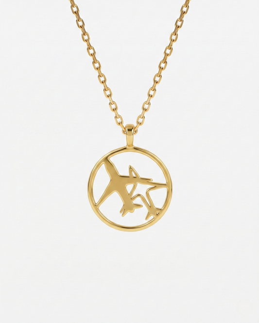 Men’s Plane Shadow Necklace