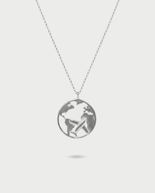 World Plane Necklace