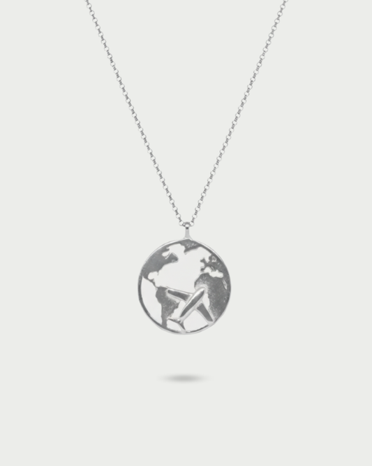 World Plane Necklace