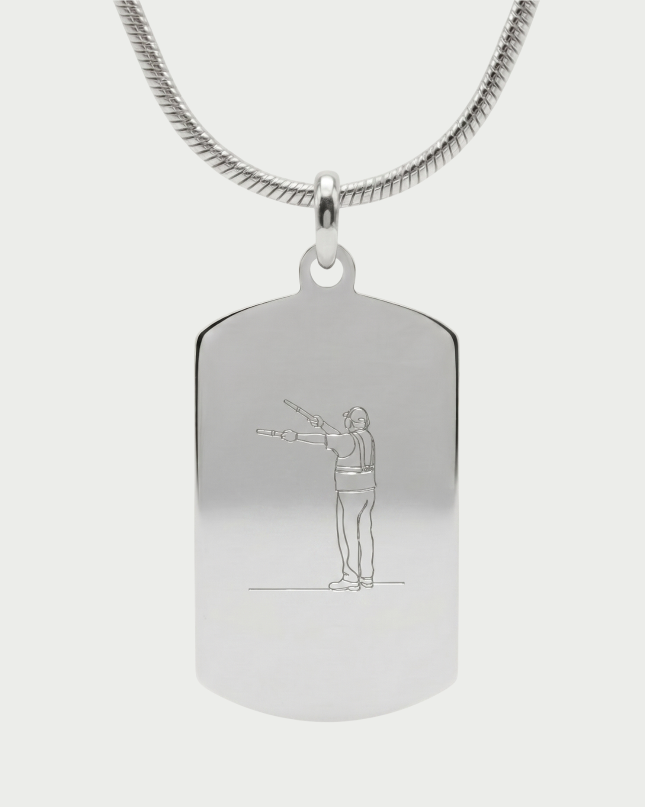 Customizable Airport and Ground Staff Necklace