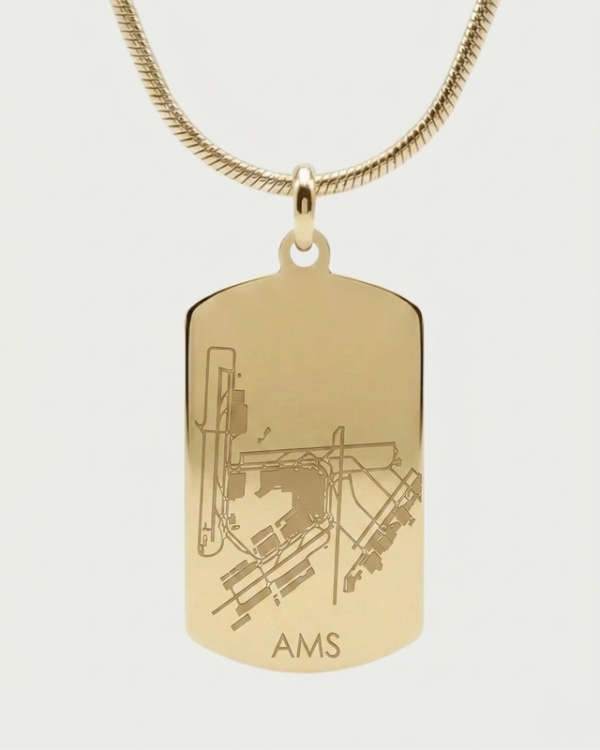 Customizable Airport and Ground Staff Necklace