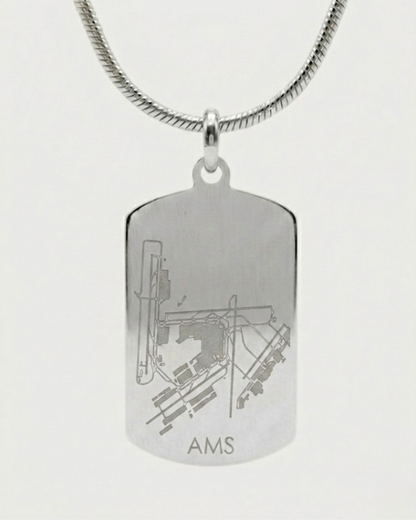 Customizable Airport and Ground Staff Necklace