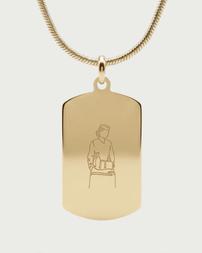 Customized Cabin Crew Necklace