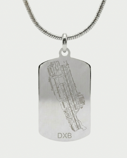 Customizable Airport and Ground Staff Necklace