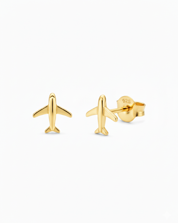 MINI AIRCRAFT EARRINGS