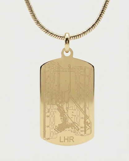 Customizable Airport and Ground Staff Necklace