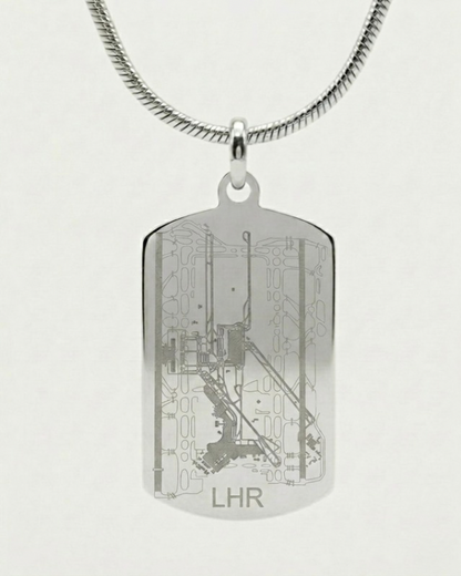 Customizable Airport and Ground Staff Necklace
